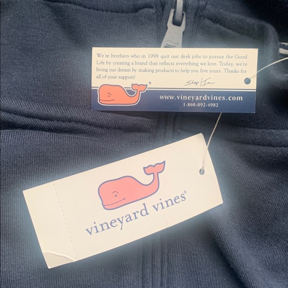 Men’s Vineyard Vines Blue Blazer 1/2 Zip Medium Weight Pullover. Size XXL - Picture 8 of 9